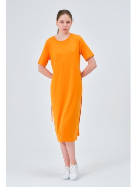 OVERSIZE BASIC SPOR T-SHİRT ELBİSE